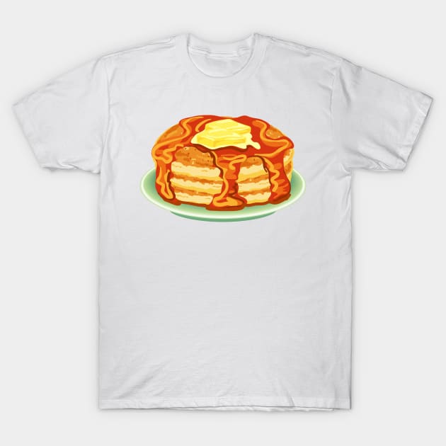 Cute Pancake Breakfast T-Shirt by SWON Design